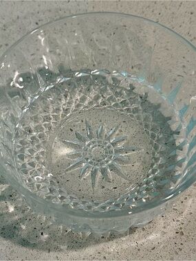 5 Inch Vintage Arcoroc Starburst Serving Bowl